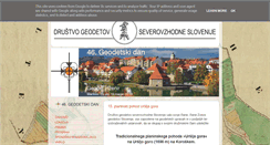 Desktop Screenshot of drustvogeodetov-svs.si